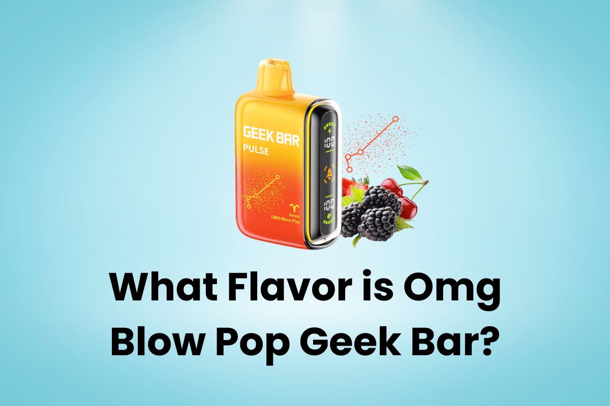 What Flavor is Omg Blow Pop Geek Bar?